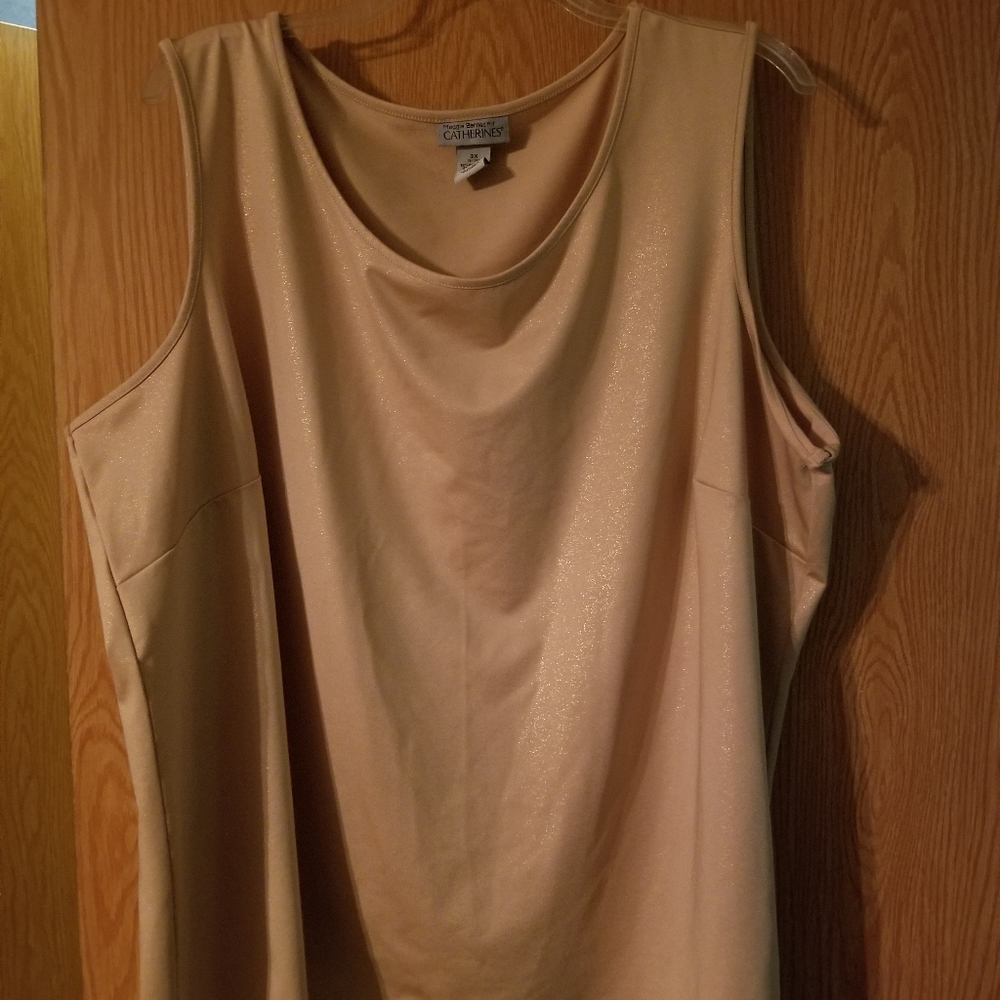 3x Gold Shimmer Maggie Barnes Tank